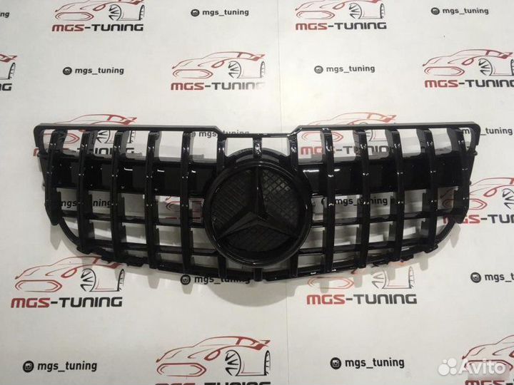 Решетка на Mercedes GLK 12-15г. GT-Black
