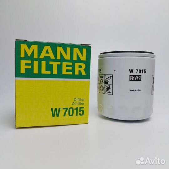 Оригинальный Фильтр Mann Hammel W7015 86мм США