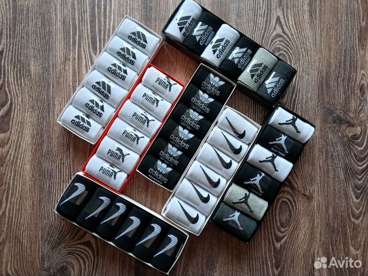 Носки Nike Adidas Lacoste Puma