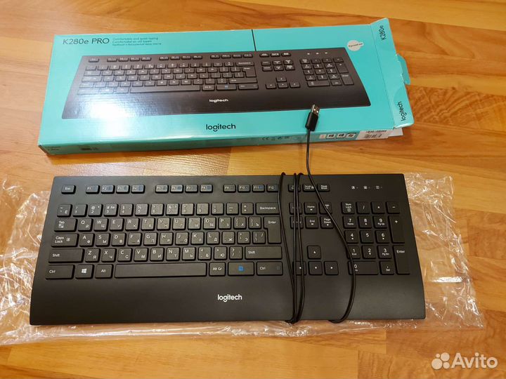 Клавиатура logitech k280e pro