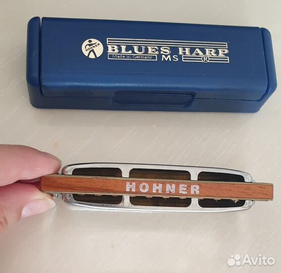 Губная гармошка hohner blues harp