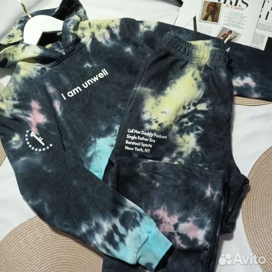 Худи и джоггеры тай дай barstool sports S,M,L,XL
