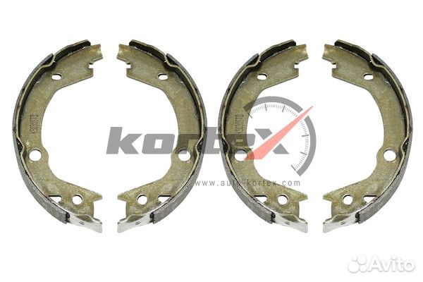 KS030STD Колодки барабанные hyundai santa fe 01-06