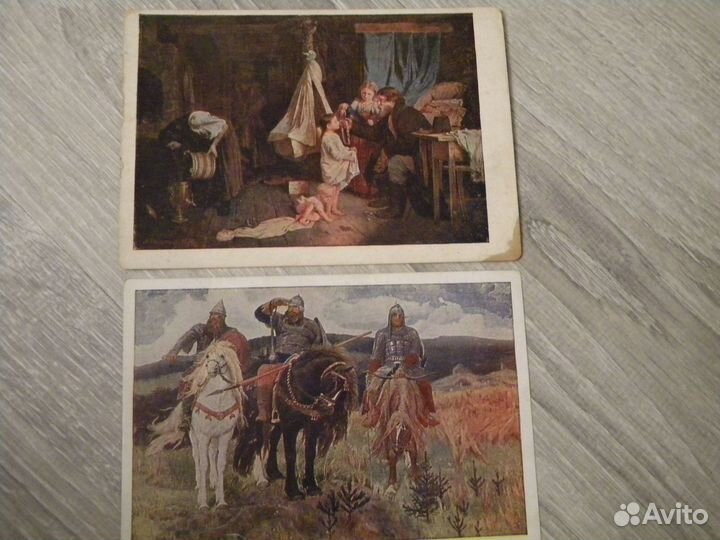 Открытки СССР 30-40гг. 2 шт