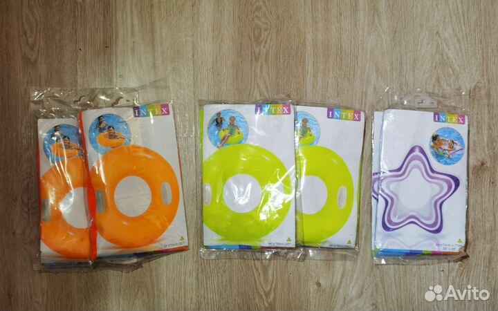 Новые круги для плаванья intex