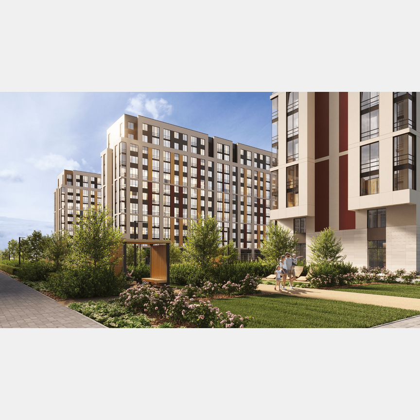 2-к. квартира, 51,9 м², 11/12 эт.