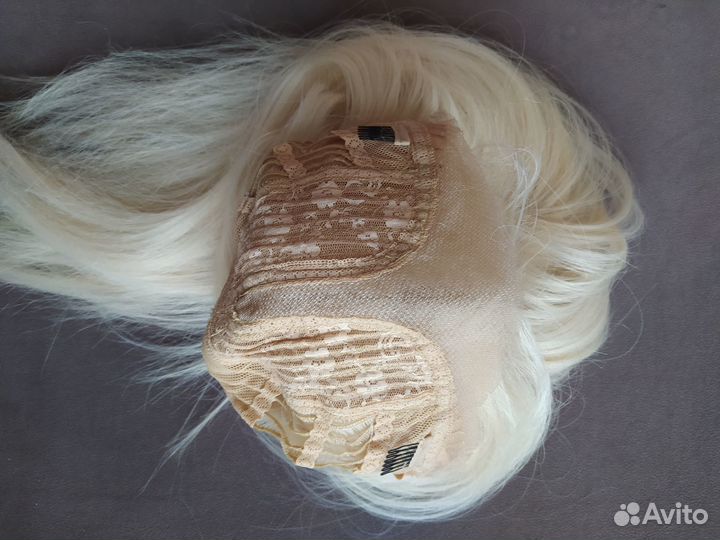 Парик блонд лейсфронт