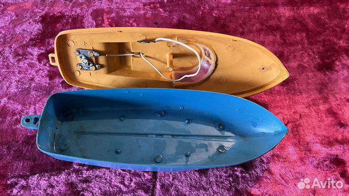 Игрушка катер СССР