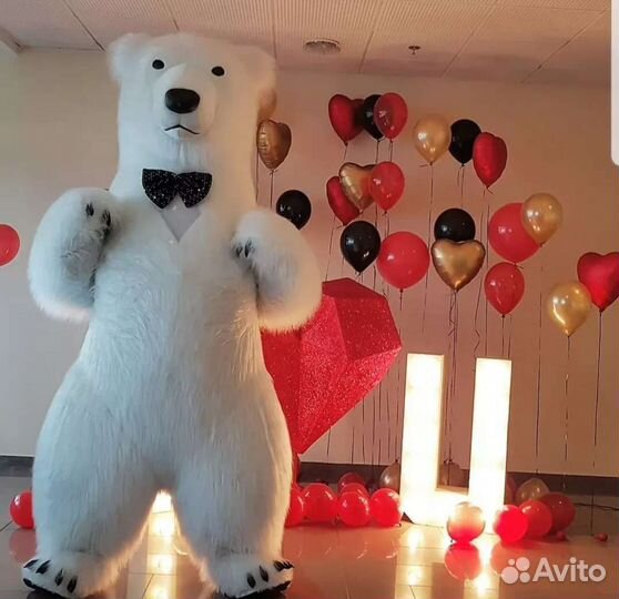Гигантский белый Мишка Умка
