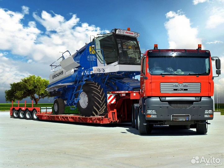 Аренда низкорамного трала, услуги трала