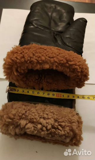 Варежки толстые