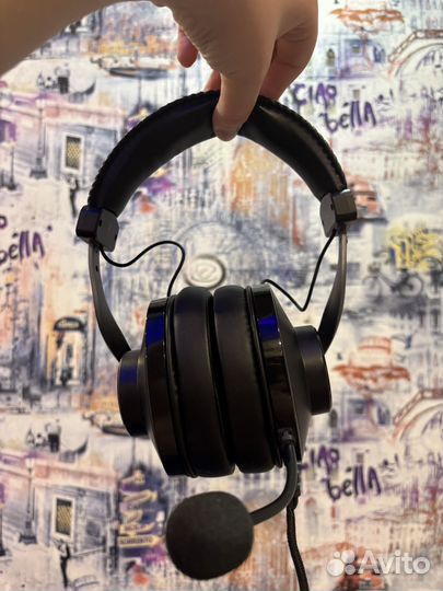 Игровые наушники с микрофоном