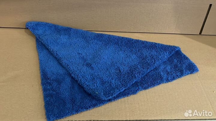Салфетку микрофибра синяя
