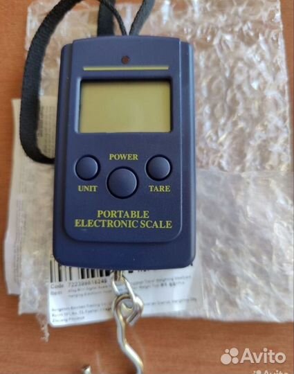 Весы подвесные безмен электронный