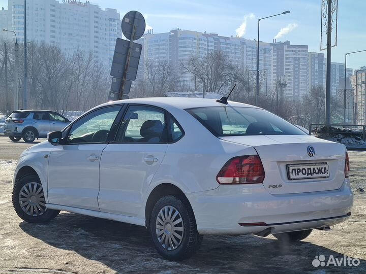 Volkswagen Polo 1.6 МТ, 2017, 299 000 км