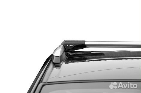 Багажник на рейлинги Люкс хантер l53 r