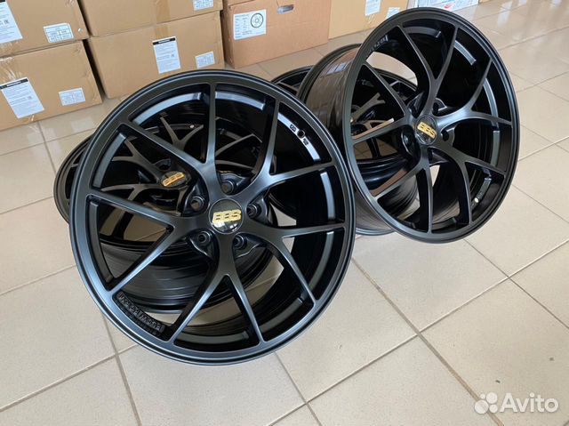 Диски литые Новые BBS R17. 5/114,3 Черные купить в Москве | Авито