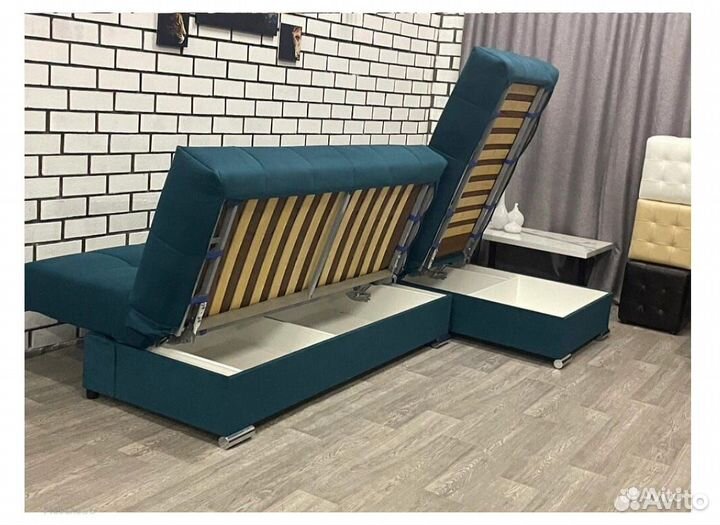 Диван Белиз с оттоманкой Velutta LUX 20