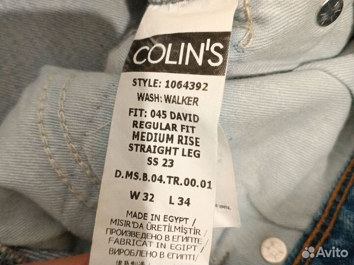 Джинсы мужские новые 32-34 david