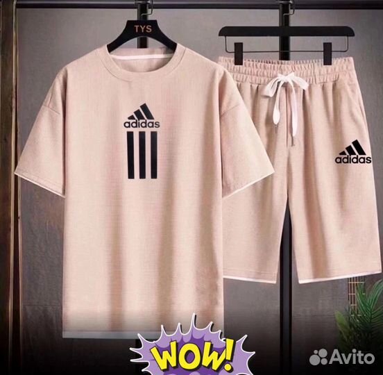 Костюм шорты и футболка adidas