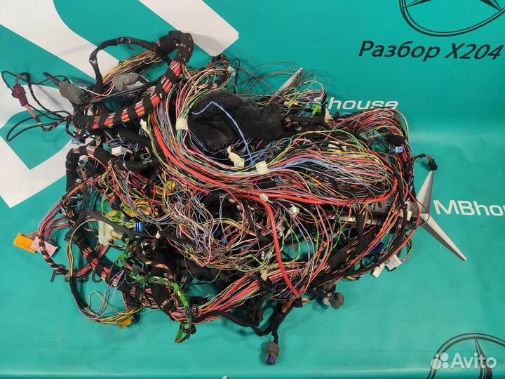Салонная проводка Mercedes W204 рест