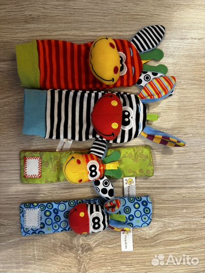 Погремушки грызунки пакетом