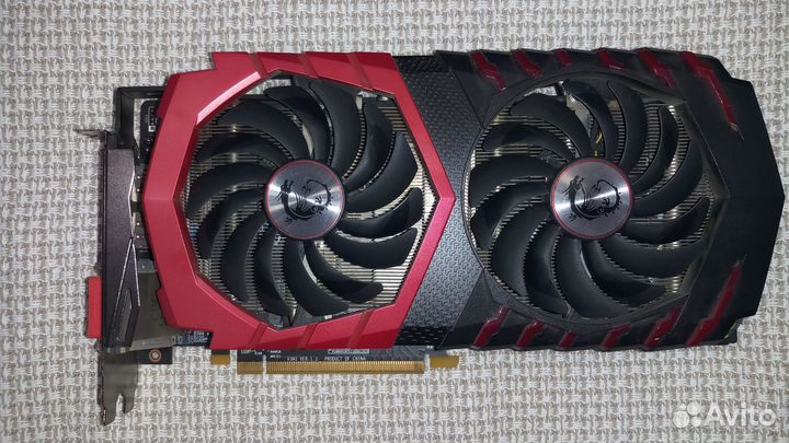 Видеокарта MSI RX480 Gaming X 8G