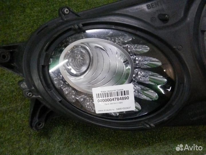 Фара правая Bentley Continental GT