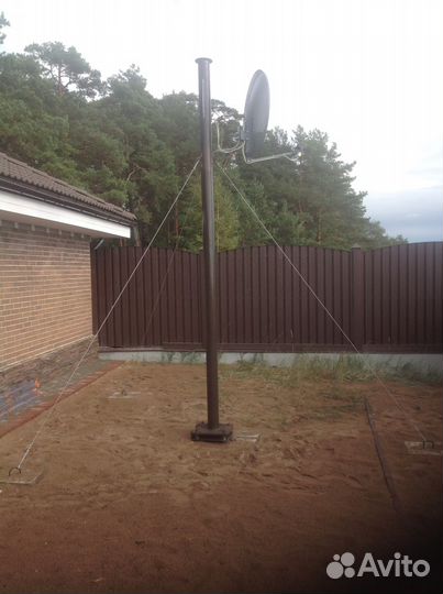 Установка спутникового и эфирного тв