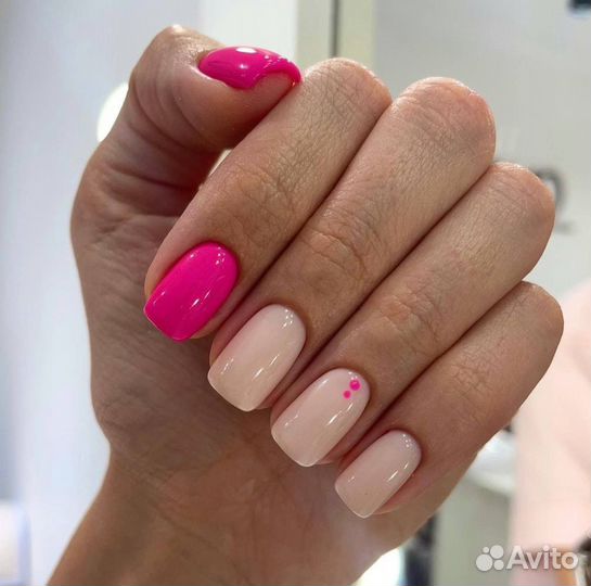 Маникюр гель лак