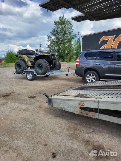 Прицеп трал (тяжеловоз) КЗС 848412, 2023