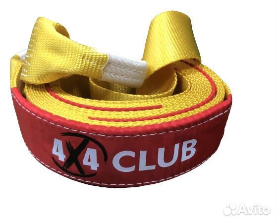 Динамическая стропа 4х4 club. Рывковый строп