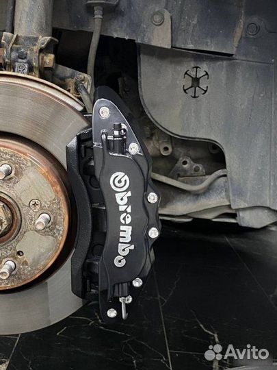 Накладки на суппорта Brembo черные для Acura RDX