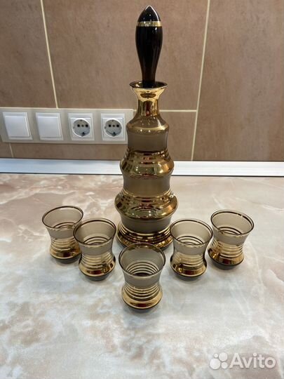 Графин и рюмки Чехословакия