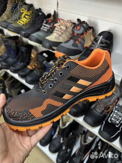 Полуботинки мужские рабочие кроссовки спецобувь