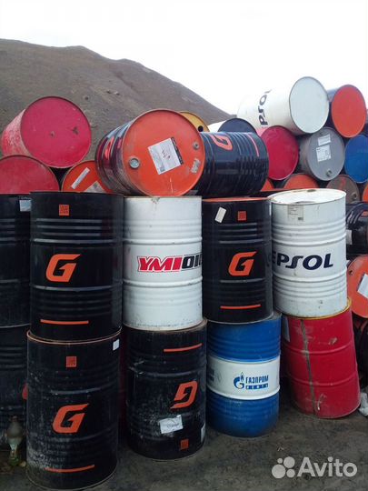 Бочка металлическая 200л из под масла