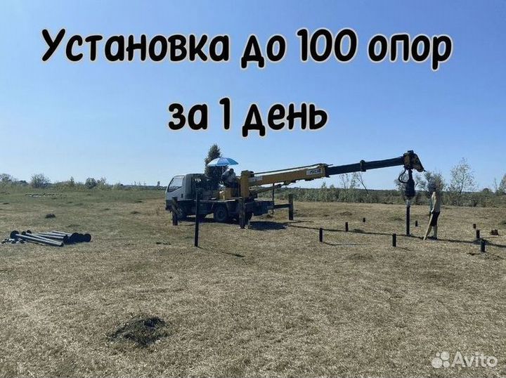 Винтовые сваи для мостов