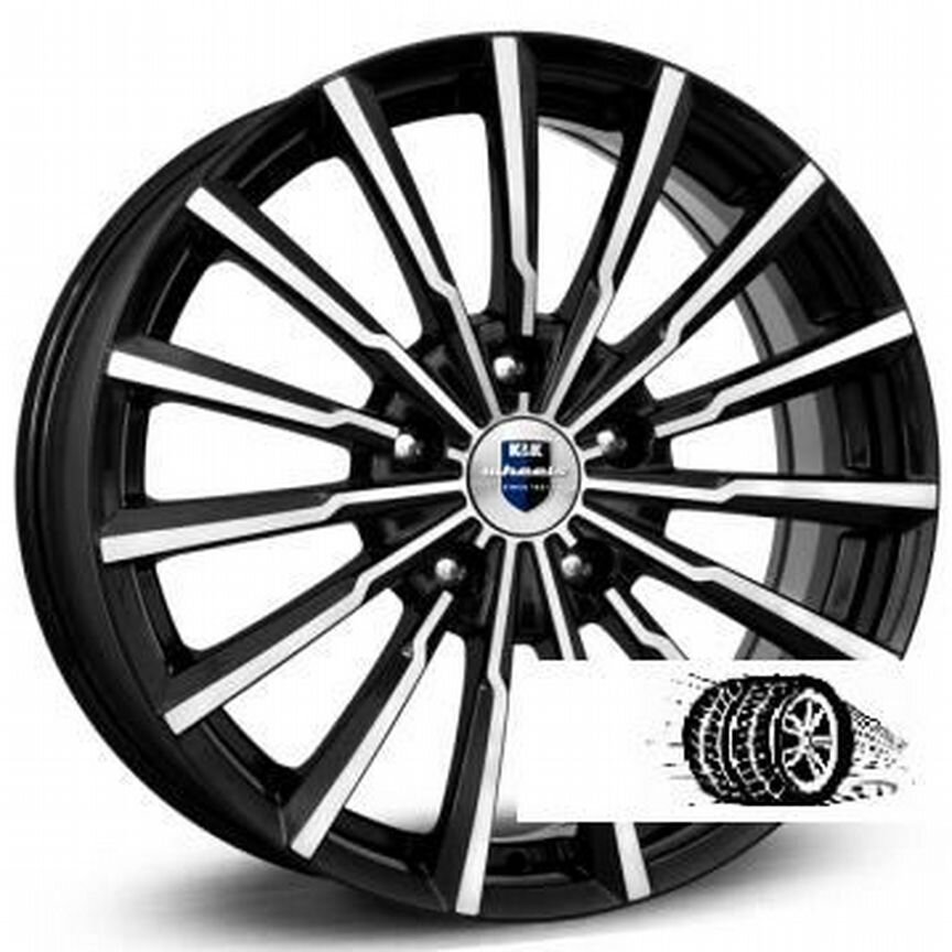 Литые диски K&K 7×R17 4×100