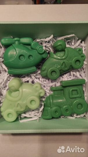 Подарочный набор мыла транспорт