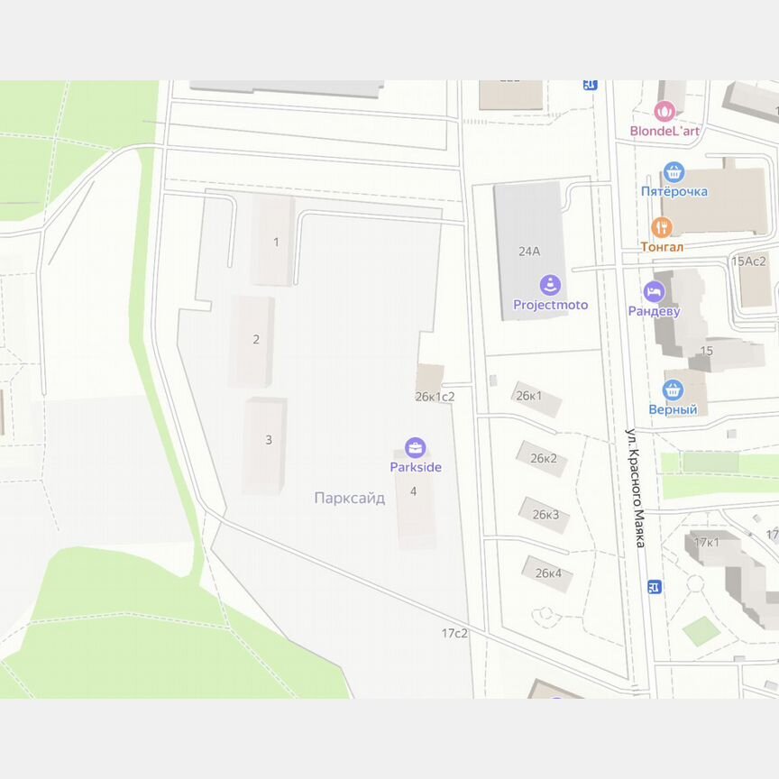 Квартира-студия, 21,5 м², 21/23 эт.