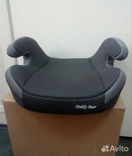 Автокресло бустер Teddy Bear LB311R серое