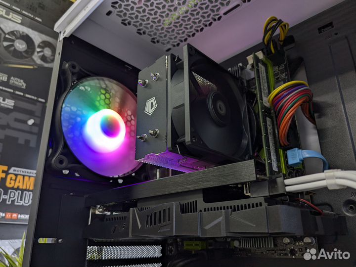Игровой пк Intel 8 ядер + AMD RX550 4GB + 32GB