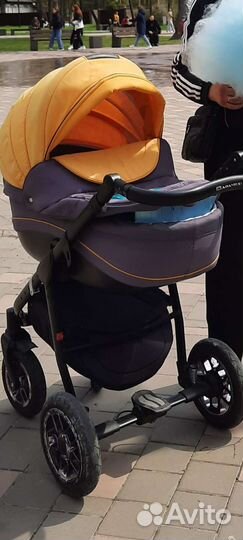 Коляска 2 в 1 adamex jetto
