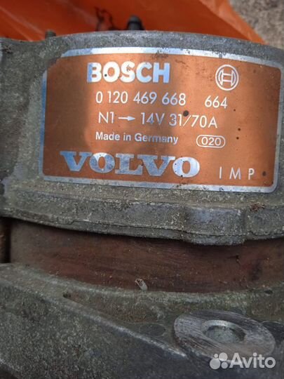 Генератор volvo-940