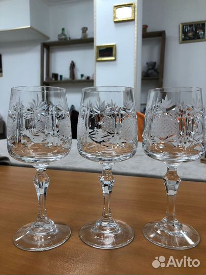 Графин с рюмками хрусталь