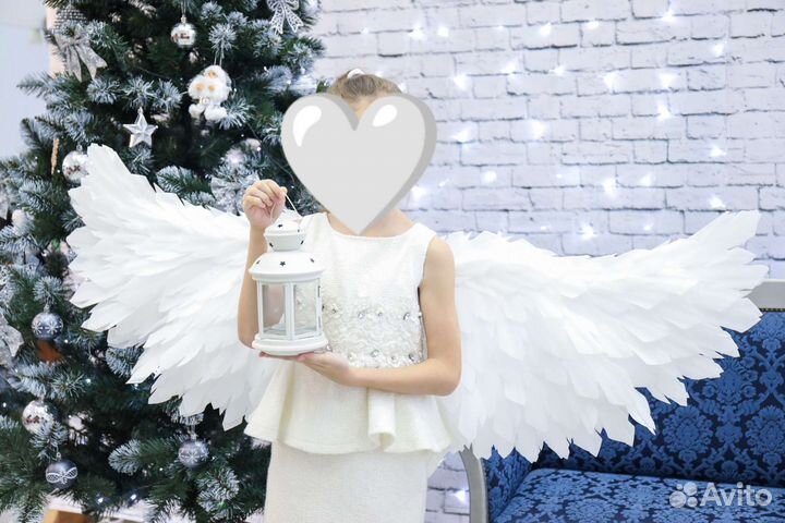 Крылья ангела белые