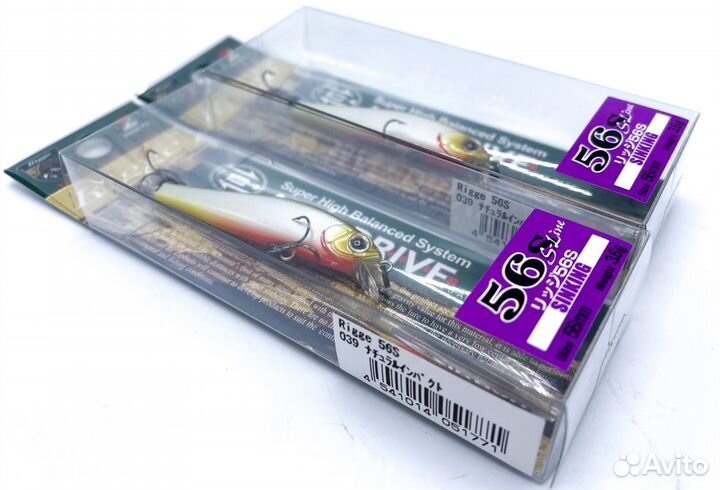 Воблеры ZipBaits Rigge 56 s-line