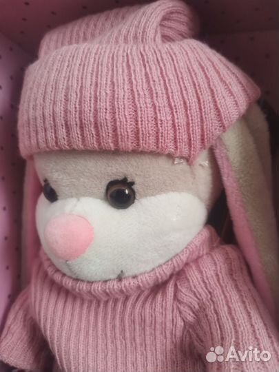 Мягкая игрушка зайка