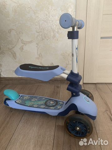 Самокат беговел детский