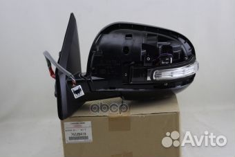 Зеркало боковое левое в сборе 7632B419 mitsubishi